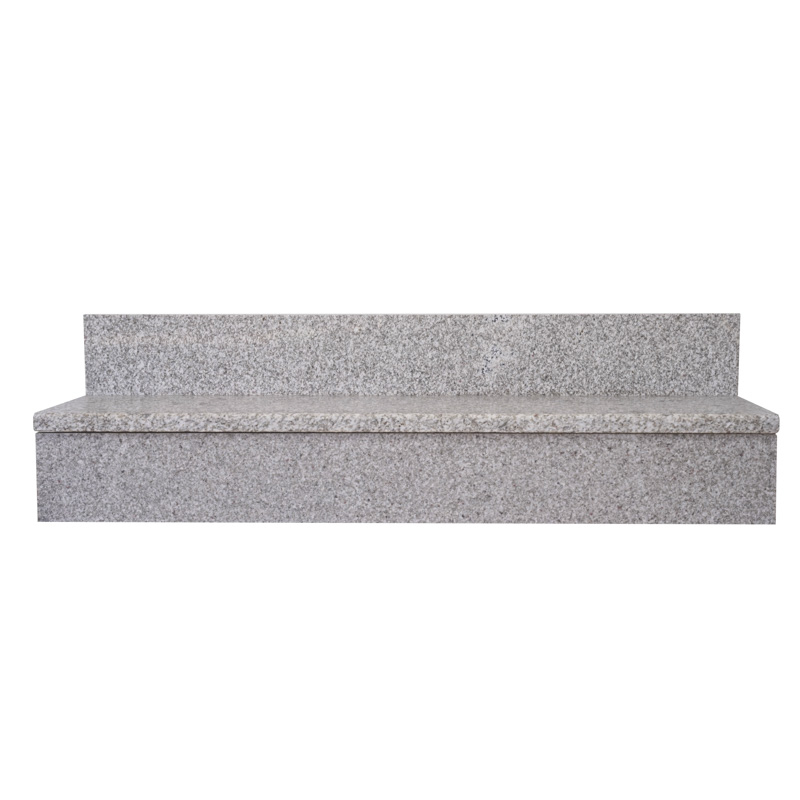 Granite Step with Riser White Galaxy  different size 100/120/130/150/160 CM