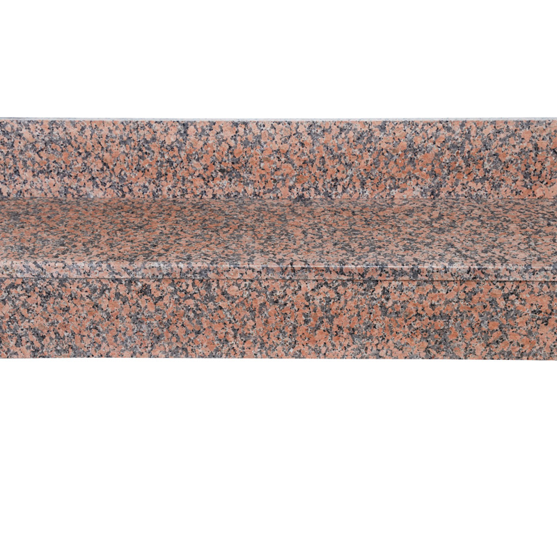 Granite Step with Riser Red Balomral  different size 100/120/130/150/160 CM