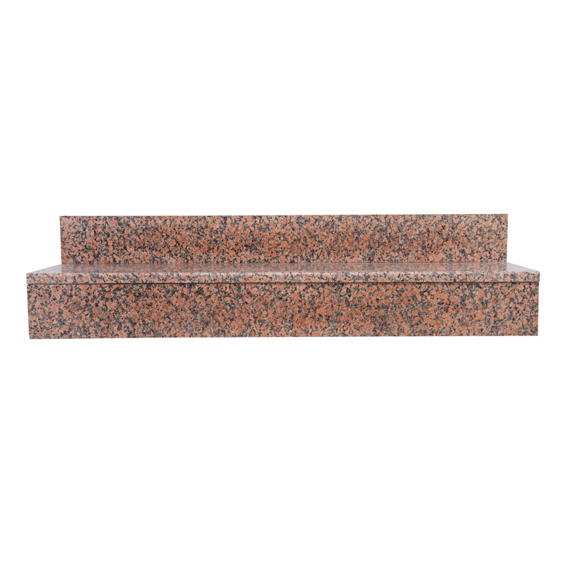Granite Step with Riser Red Balomral  different size 100/120/130/150/160 CM